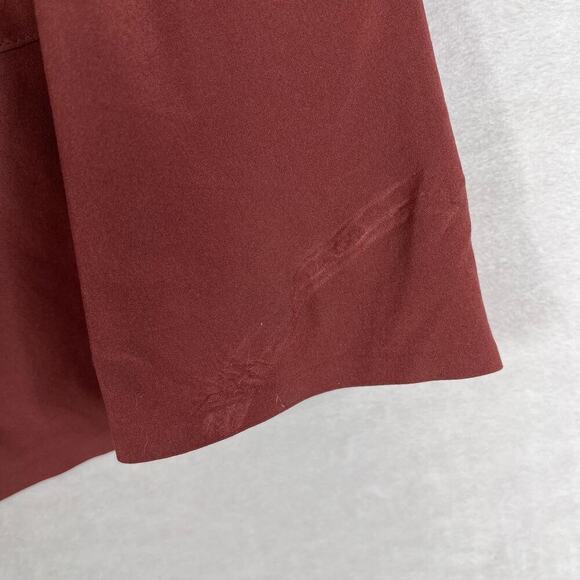 Athleta 530641-01 Cognac Brown Paperbag Waist Skyline Short II Women’s Size 4 - Picture 8 of 8